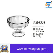 Boca de cristal de helado de vidrio soplado Cristal de alta calidad Kb-Hn0121